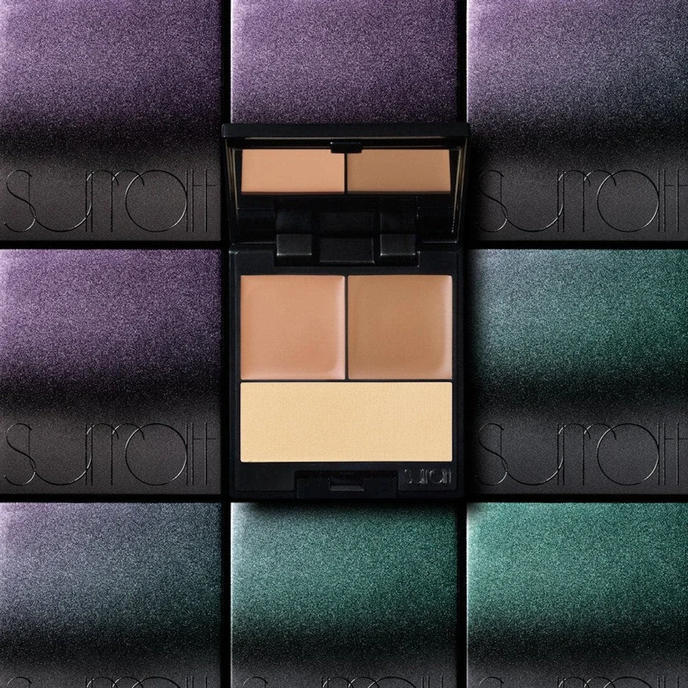 Surratt Warm Peach /Light Tan /Yellow Powder Perfectionniste Concealer Palette 3
